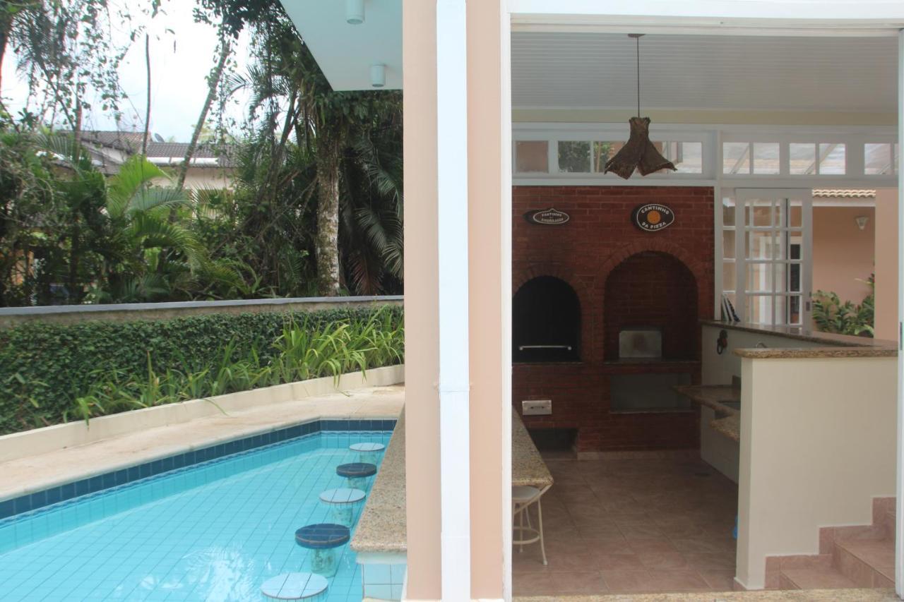 Casa Em Condominio, Pe Na Areia, Praia Guaratuba Bertioga Exterior foto